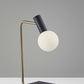 Retro White Globe LED Desk Lamp