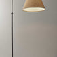 Dark Bronze Metal Floor Lamp with Adjustable Swing Arm