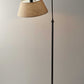 Dark Bronze Metal Floor Lamp with Adjustable Swing Arm