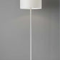 White on White Metal Floor Lamp