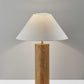 Canopy Natural Wood Block Table Lamp