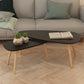 Coffee Tables 2 pcs Gray Solid Pinewood