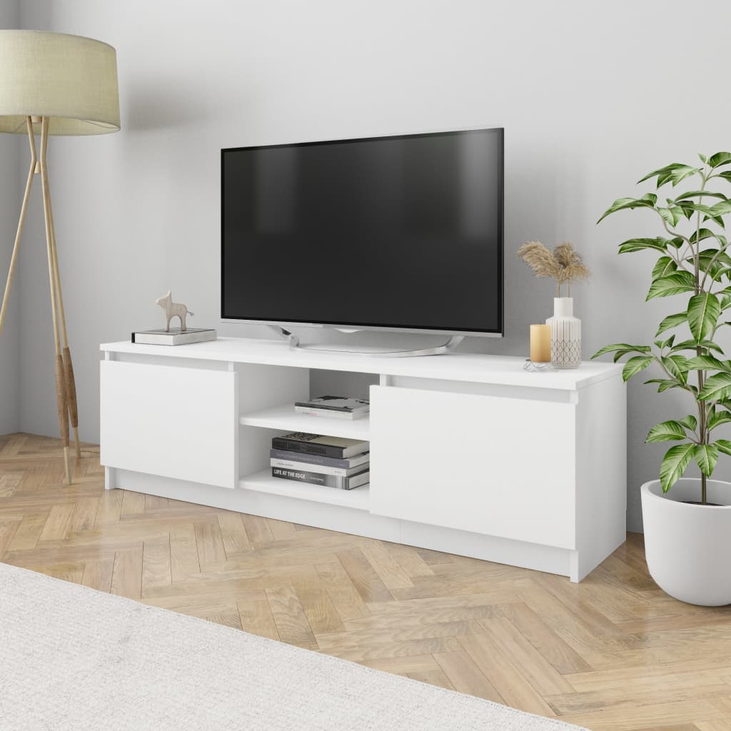 TV Cabinet White 47.2"x11.8"x13.9"