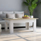 Coffee Table White 39.4"x23.6"x16.5"