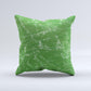 Green & Yellow Mesh ink-Fuzed Decorative Throw Pillow