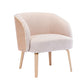 Lamb-hair Acent Chair Upholstered Living Room Chair Bedroom Chair