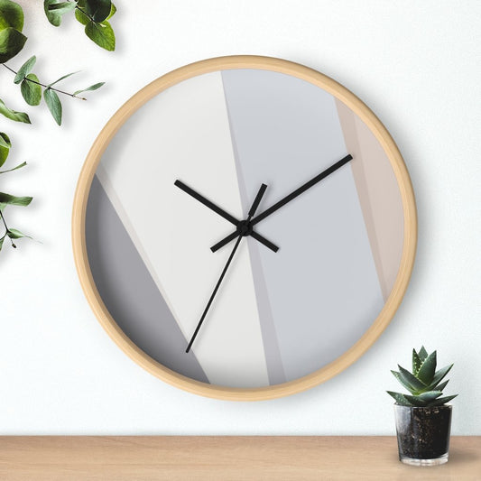 Decorative Wall Clock - Pastel Geometric Quartz Clock - WC03